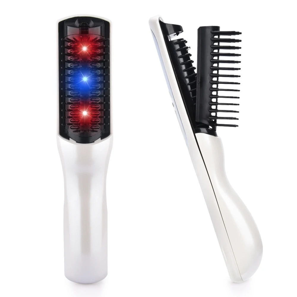 

Hair Growth Care Electric Wireless Infrared Ray Massage Comb Hair follicle Stimulate Anti Dense Anti Hair-loss Head Massager