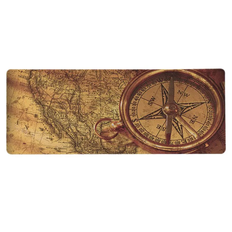 Коврик для мыши с массовым узором игровой коврик карта мира 300x80 0/900 мм DIY большой