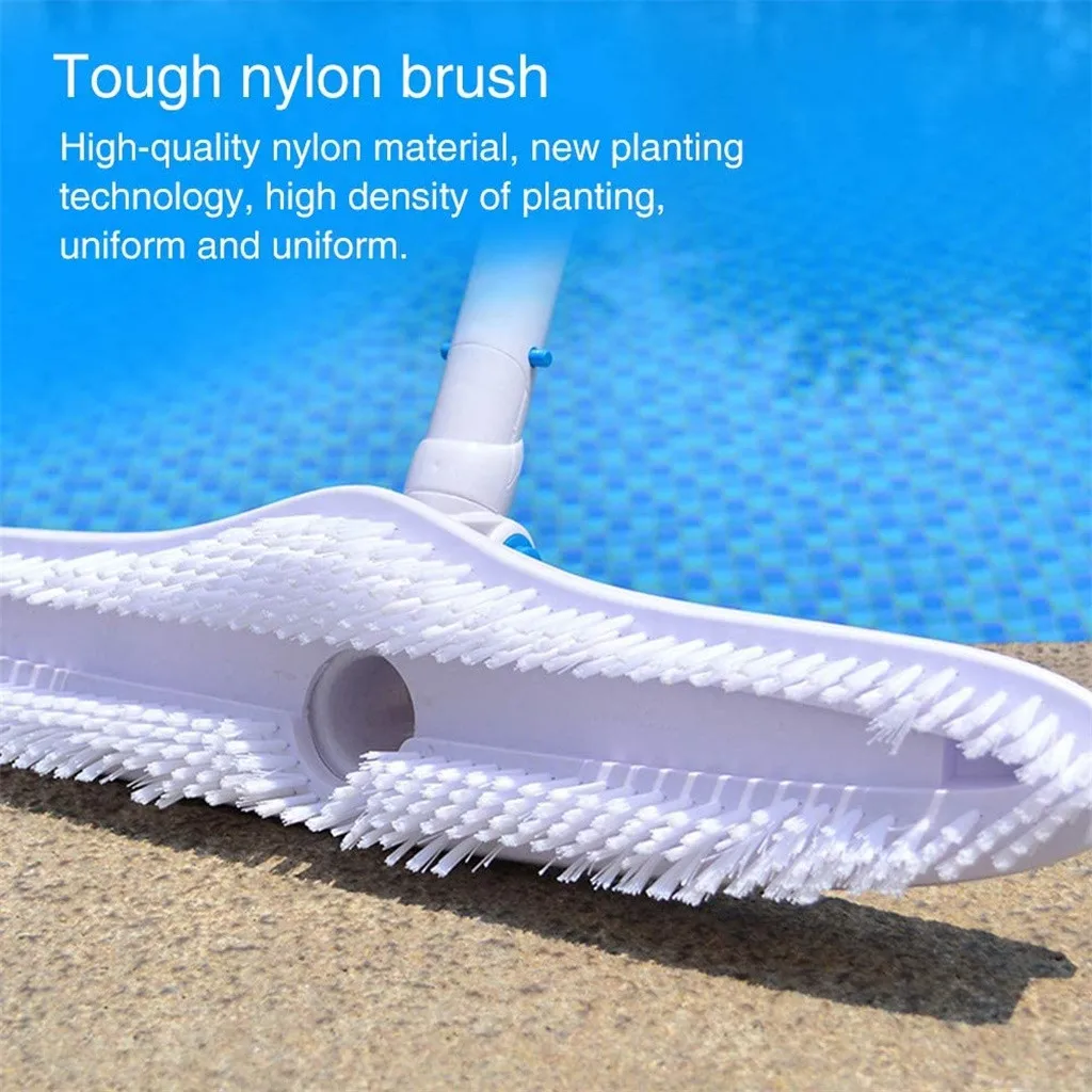 

Swimming Pool Brush Durable Pool Floor Wall Cleaning Tool Vacuum Head Absorb Algae Remover For Swimming Pool Hydrotherapy Pool