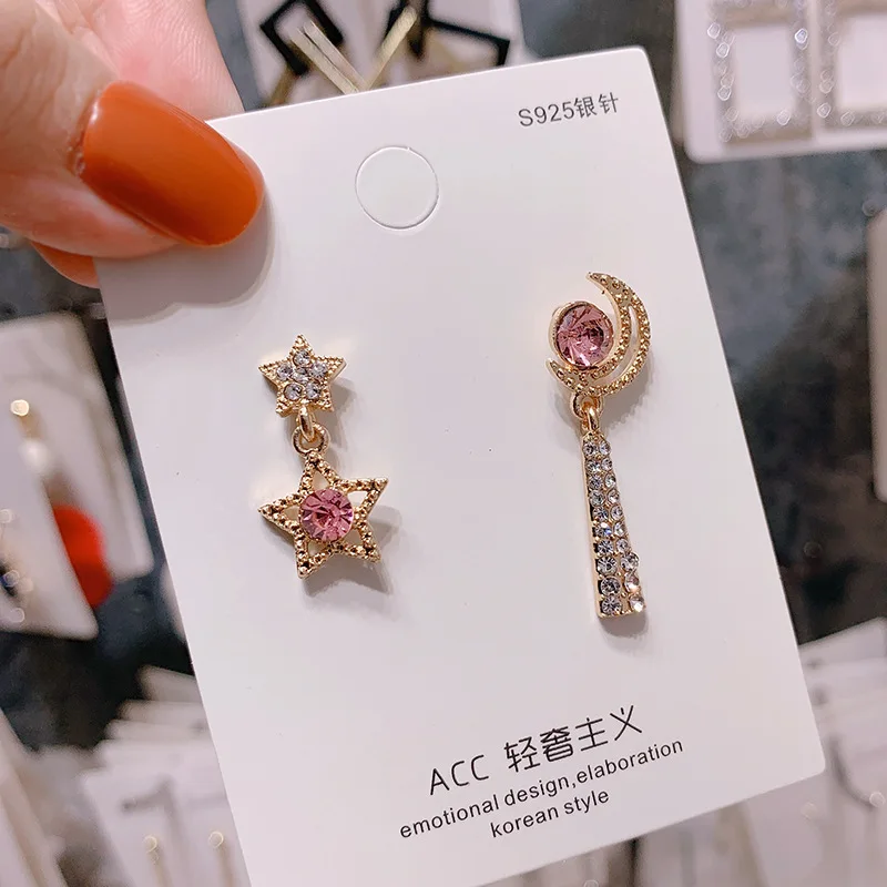 Серебряные иглы длинные женские серьги с жемчугом модные темперамент простые анти-аллергические серьги летние индивидуальные сетчатые украшения - Окраска металла: 1.69