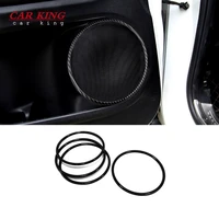 car interior speaker cover for honda hr v hrv vezel 2015 2018 stereo ring bezel trim surrounding molding styling accessories