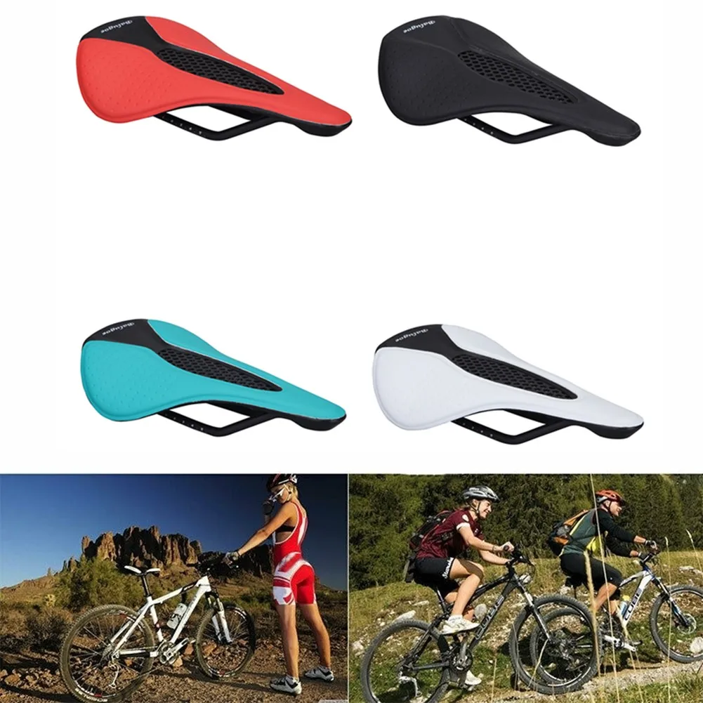 

MTB Mountain Road Bicycle Bike Saddle Seat Racing General Soft Comfortable Seat Cushion Cycling Parts Accessories 245x 143mm