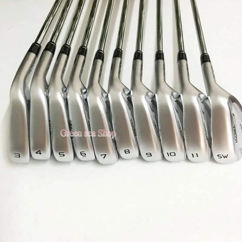 Новые мужские утюги для гольфа HONMA TW737P утюги для клубов 3-11.Sw клюшки для гольфа со стальным валом для гольфа R или S flex