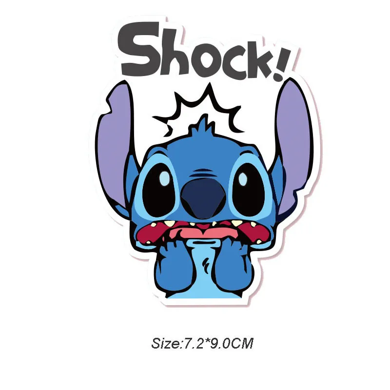 Наклейки для багажа игрушки 2 8*3 5 дюйма цельный аниме Стич наклейка детей ноутбук