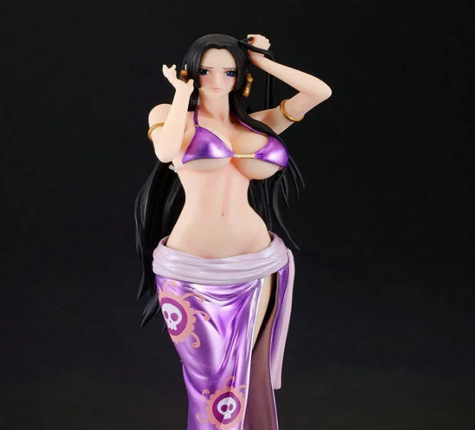 Anime Figures 35cm One Piece Boa Hancock Red blue purple PVC Action Figure Model Collection Toys Gift | Игрушки и хобби