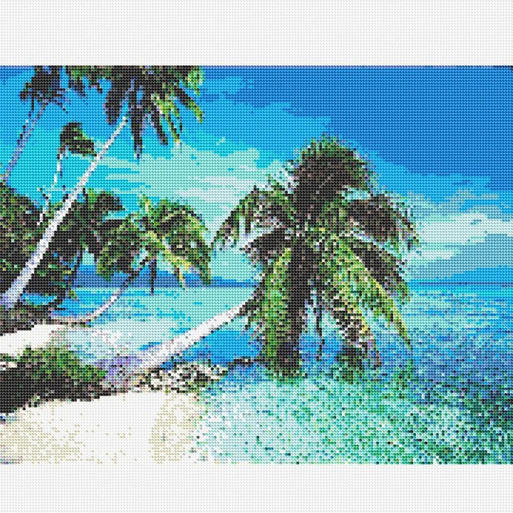 Алмазная живопись закат пейзаж Пляж море 5d мозаика алмазная полная вышивка