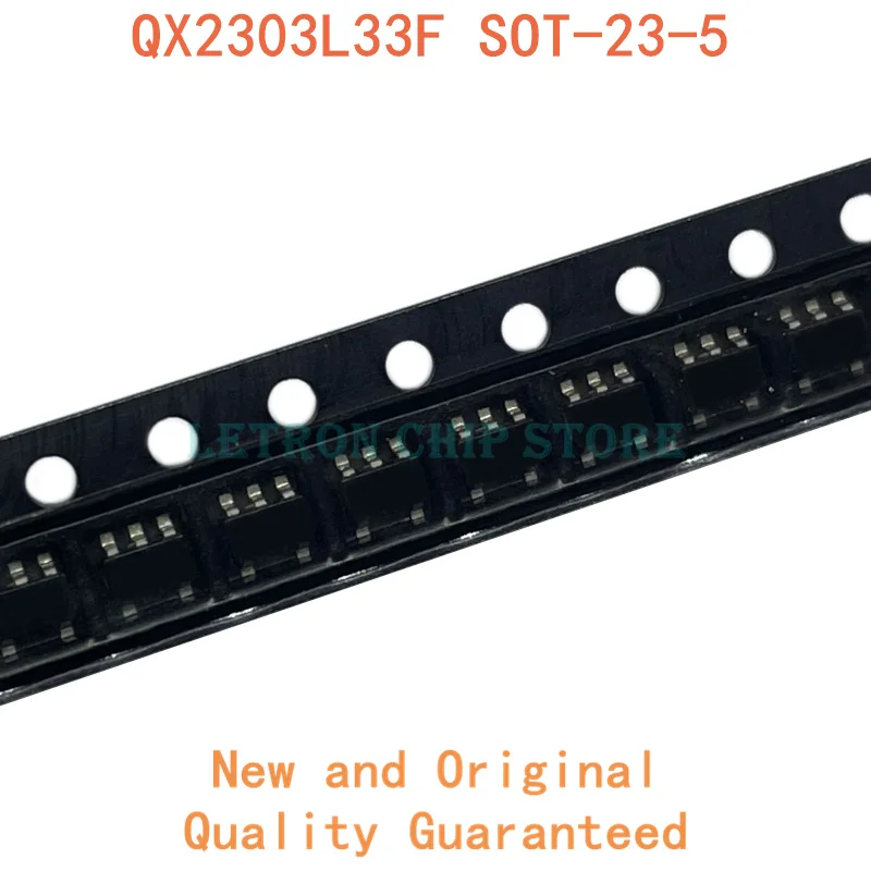 

20 шт QX2303L33F СОТ-23-5 L33 3,3 V SOT23-5 транзистор поверхностного монтажа Новый и оригинальный IC Чипсет