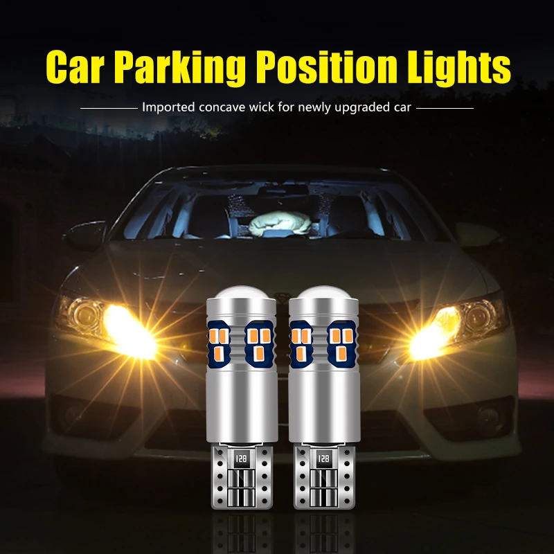 

For Kia Rio Sportage 3 4 R QL Optima K3 K5 Ceed JD Soul Cerato Picanto Sorento 2pcs W5W T10 LED Bulbs Car Position Parking Light