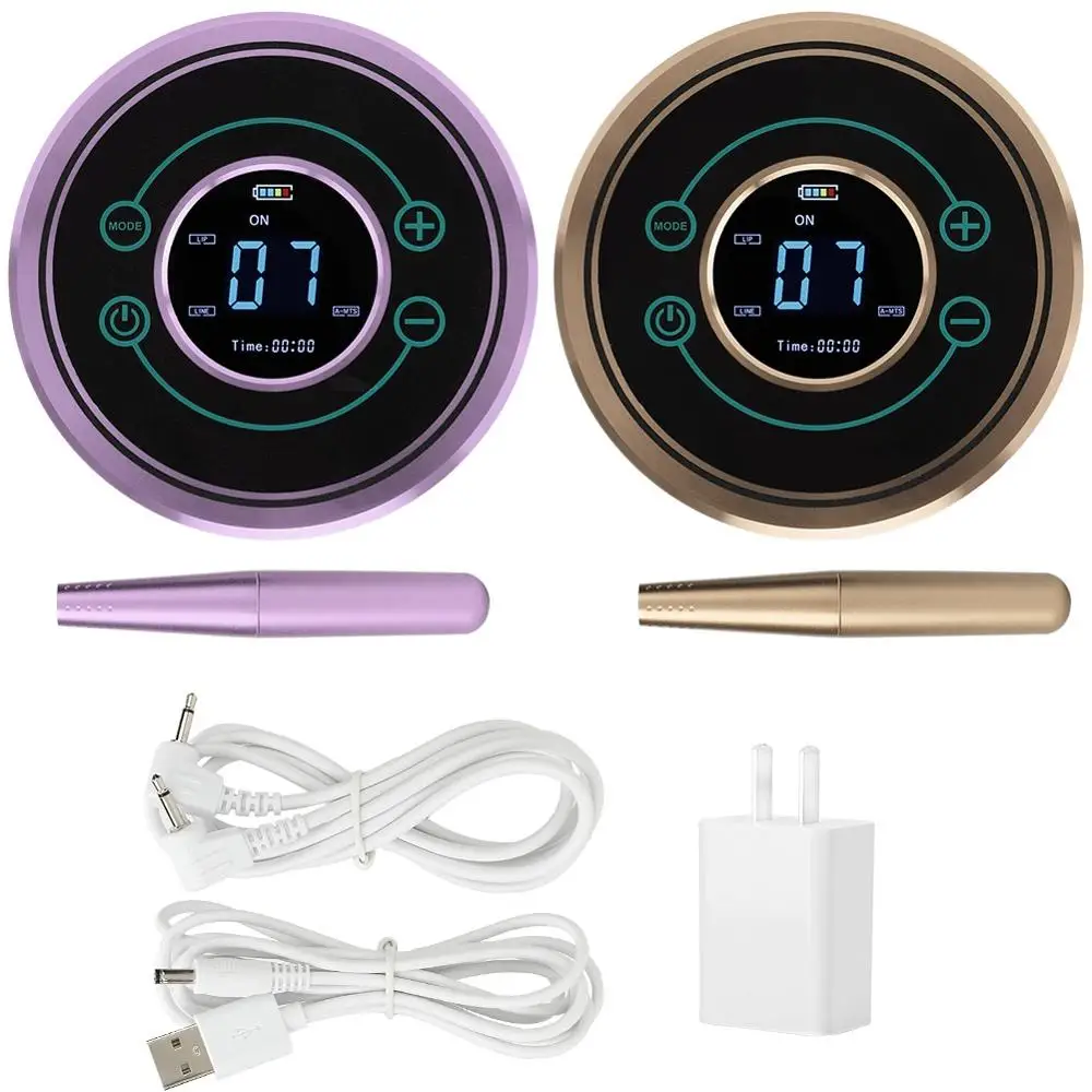 Беспроводная операция шаблон туман Бровей Губ Линия машинка для подводки глаз