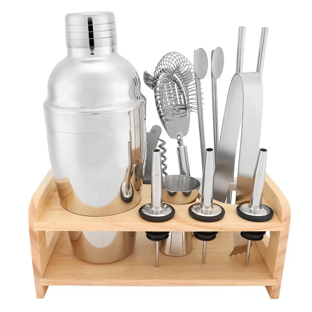 Шейкер для коктейлей миксер напитков инструменты смешивания мартини набор