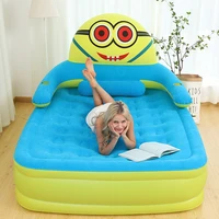 best air mattress for kids outdoor toys inflatable elevated airbed with flocked top children cartoon folding sleeping bed