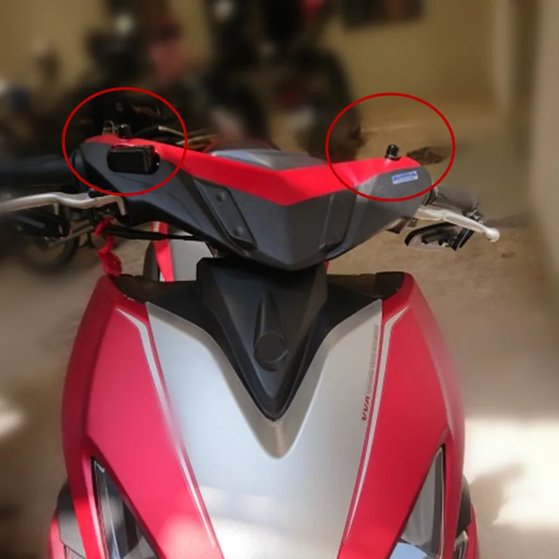 

Motorcycle Modified Aluminum alloy parts nmax xmax nvx rear side view mirror screw code cover cap For nmax155 xmax300 aerox155