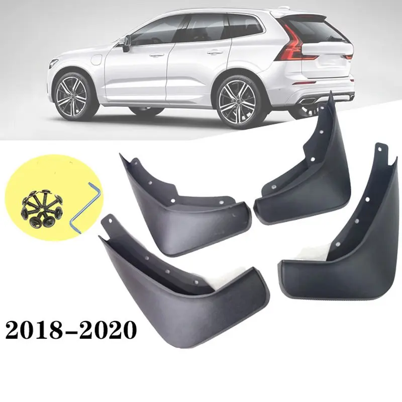 

For Volvo XC60 XC90 2008-2022 4PCS Car Mud Flap Splash Guard Fender Mudguard Car Styling Accessories