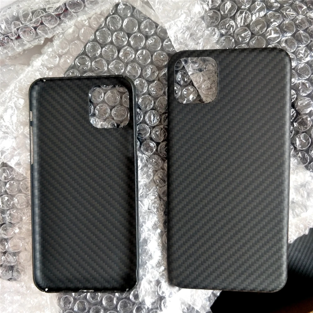 Ультратонкий ударопрочный защитный чехол из углеродного волокна для iPhone 11/ 11Pro/