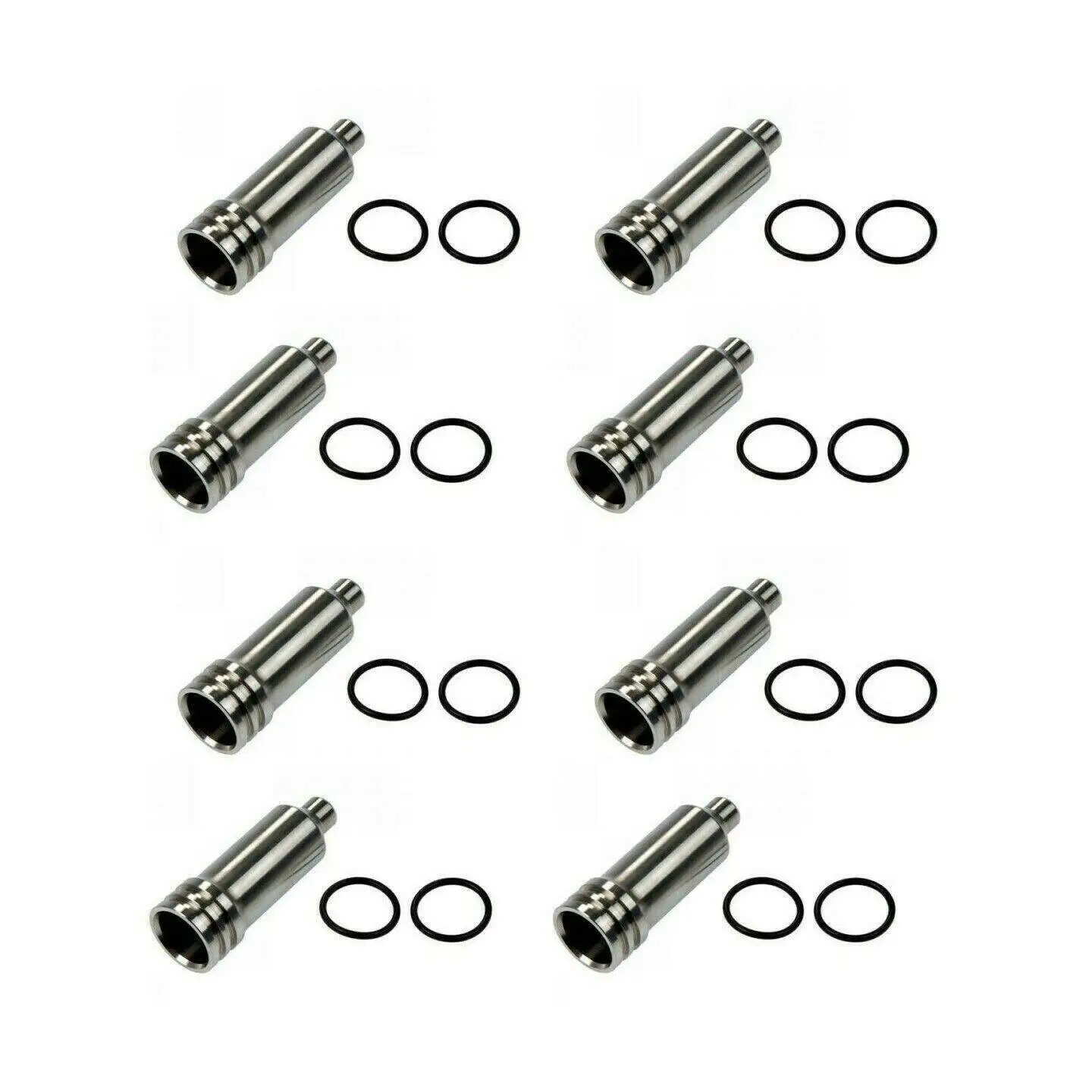 Набор из 8 уплотнительных колец и чашки форсунки Dorman для 01 2004 Gm 6.6l Duramax