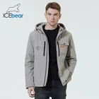 ICEbear 2022 Новые мужские куртки Высококачественные мужские куртки с капюшоном Мужская короткая весенняя одежда MWC22782I