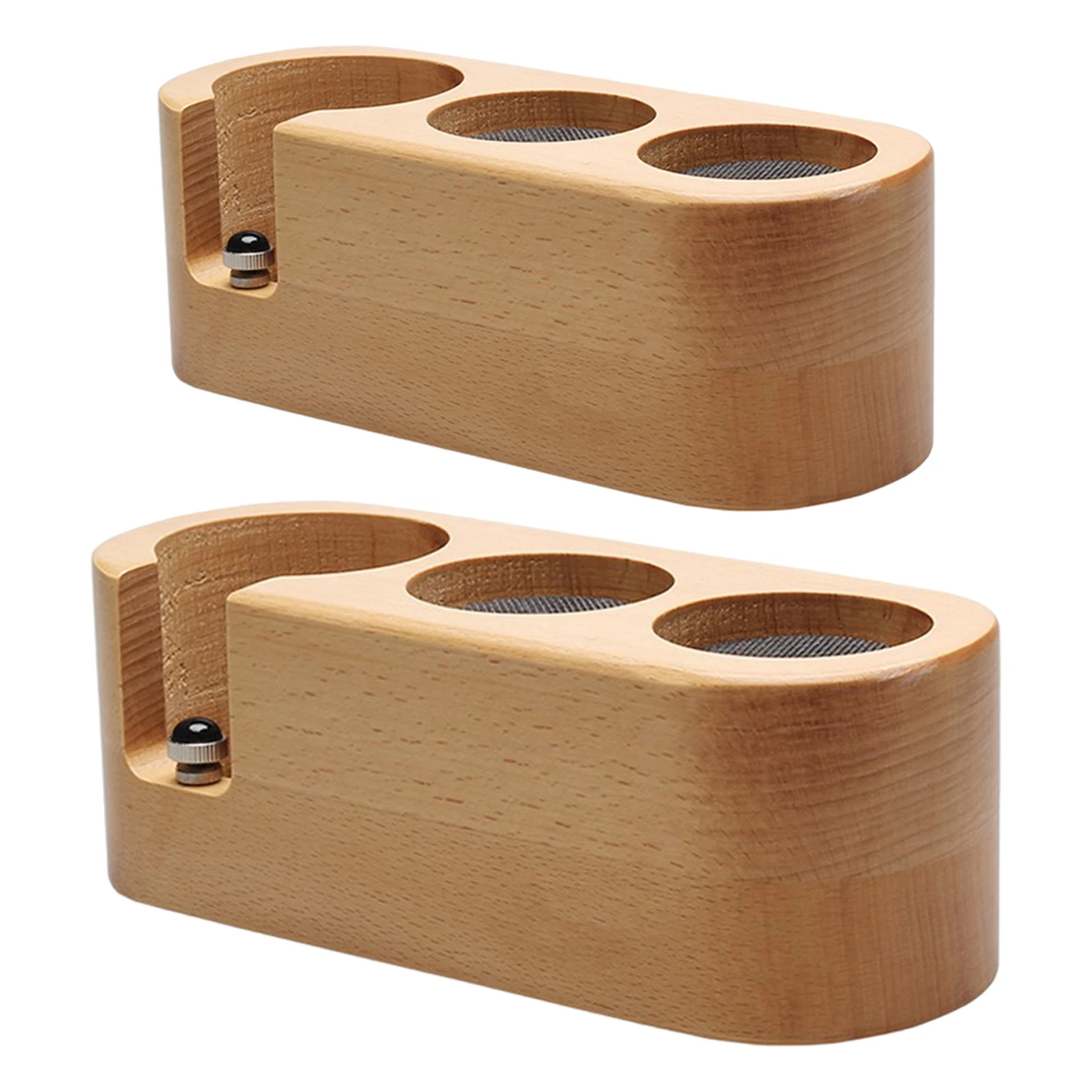

Solid Wood Barista Tamp Stand, Espresso Tamper Stand Holder, Coffee Accessory for Barista