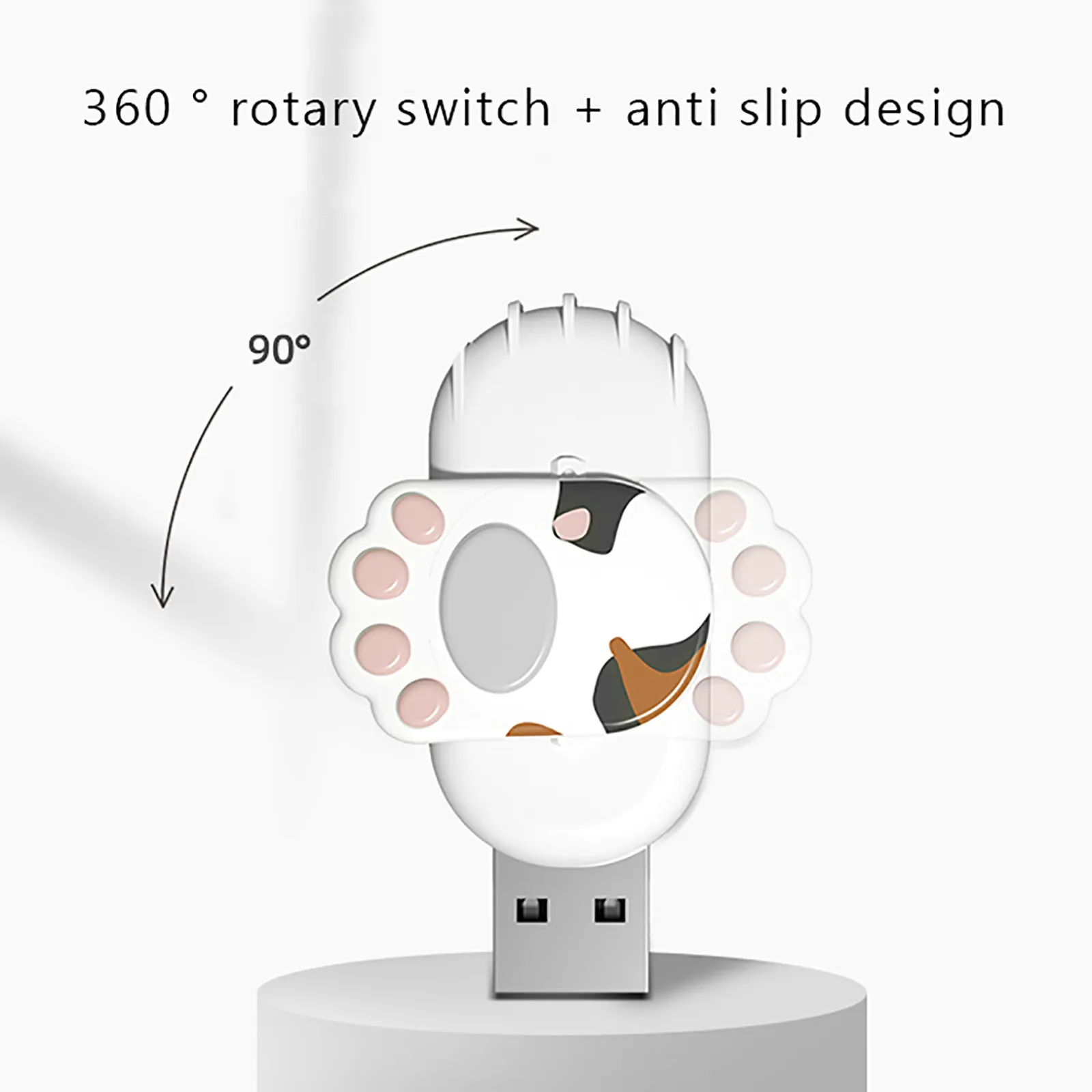Флэш-накопитель 4G флэш-накопитель USB 2 0 животная модель кот в форме когтя