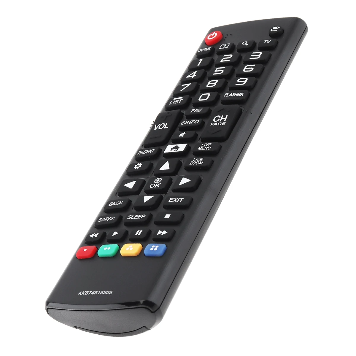 

Black Universal IR 433MHz Replacement TV Remote Control AKB74915305 Fit for LG 50UH5500/50UH5500-UA/65UH5500/65UH5500-UA