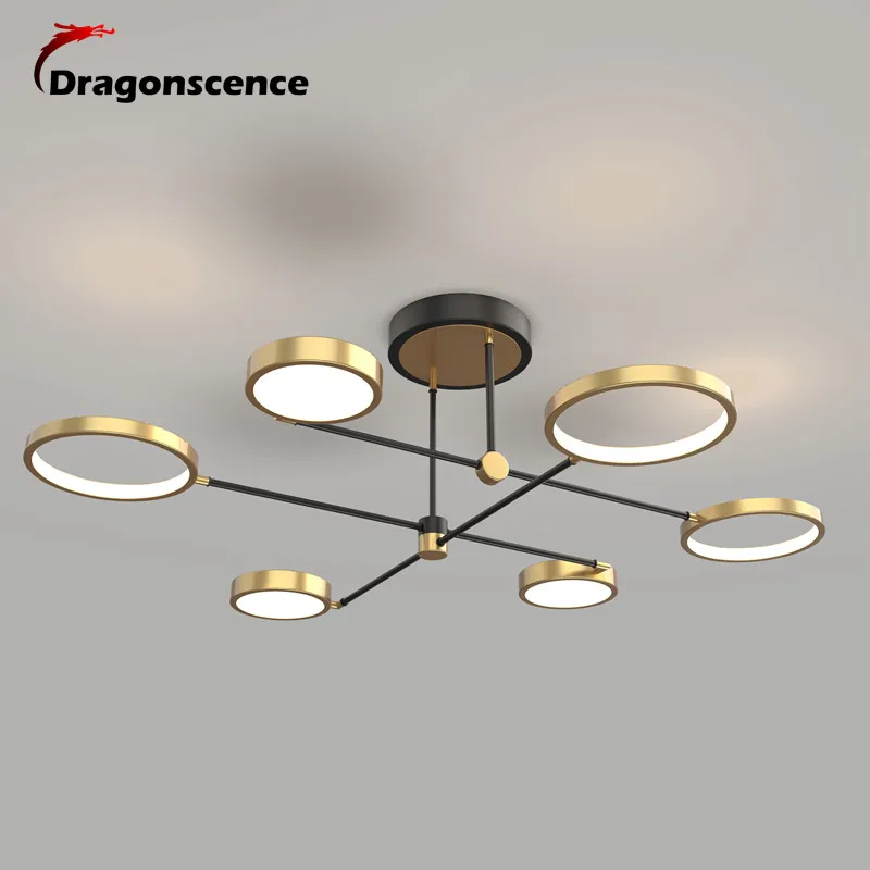 Современные роскошные люстры Dragonscence для столовой гостиной спальни салона люстра