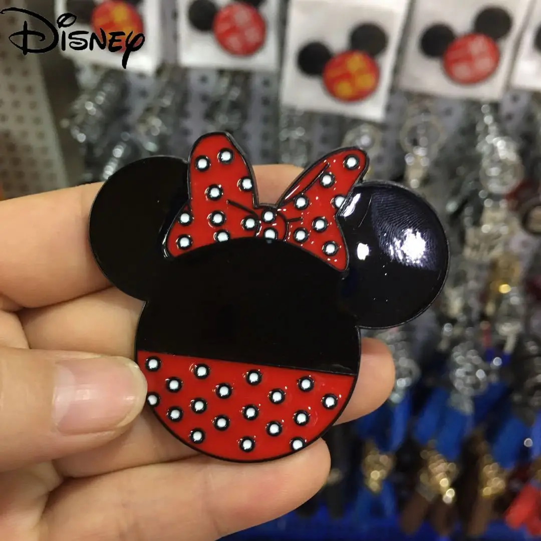 

Металлическая декоративная наклейка с героями мультфильмов Диснея, Микки и Минни