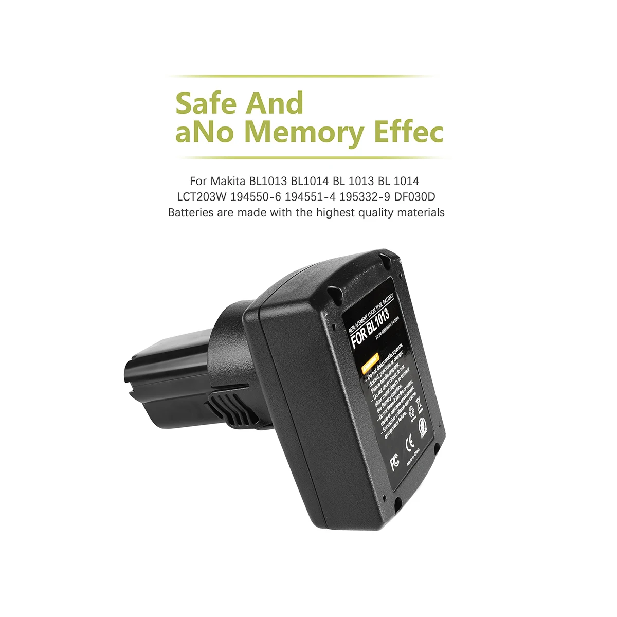 Литий-ионный аккумулятор Bonacell для Makita BL1013 10 8 В/12 В BL1014 BL 1013 1014 LCT203W 194550-6 194551-4 195332-9