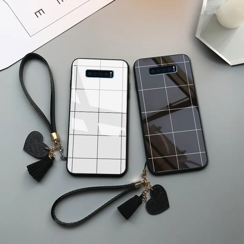 Чехол для телефона чехол на самсунг Galaxy A6S A8S S7 S8 S9 S10 рlus Lite S6edgeplus A40 A50 A60 A70 Note 8 9 Tempered