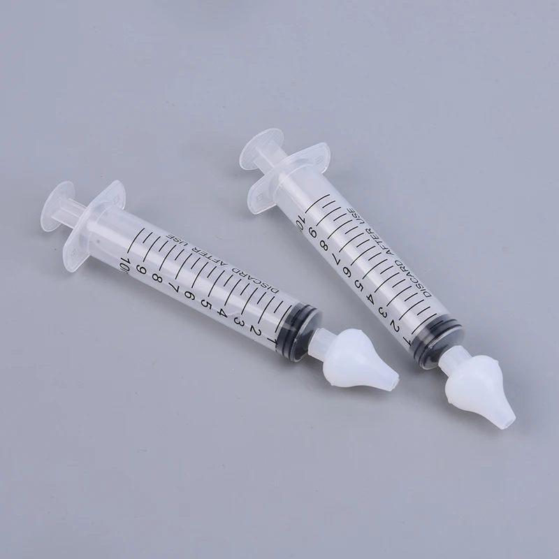 

4pcs 10ML Baby Safety Care Ear Nose Navel Cleaner Plastic Cleaner Nasal Washer For Baby Care