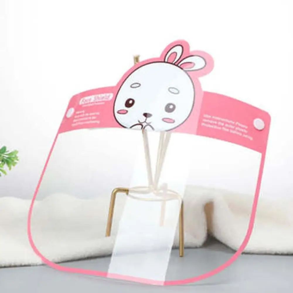 Защитный козырек для лица детский мультяшный с защитой от слюны | Мать и ребенок