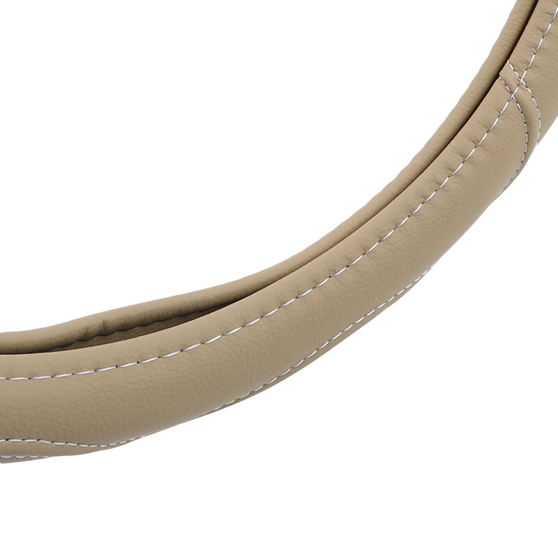 

5 Colors High Quality PU Leather Car Steering Wheel Covers Fashion Universal Car Interior Accessories