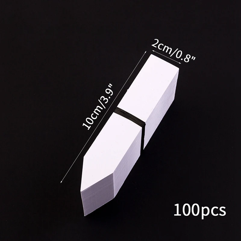 100 шт. Пластик растений метки Водонепроницаемый завод сад Этикетки комнатные