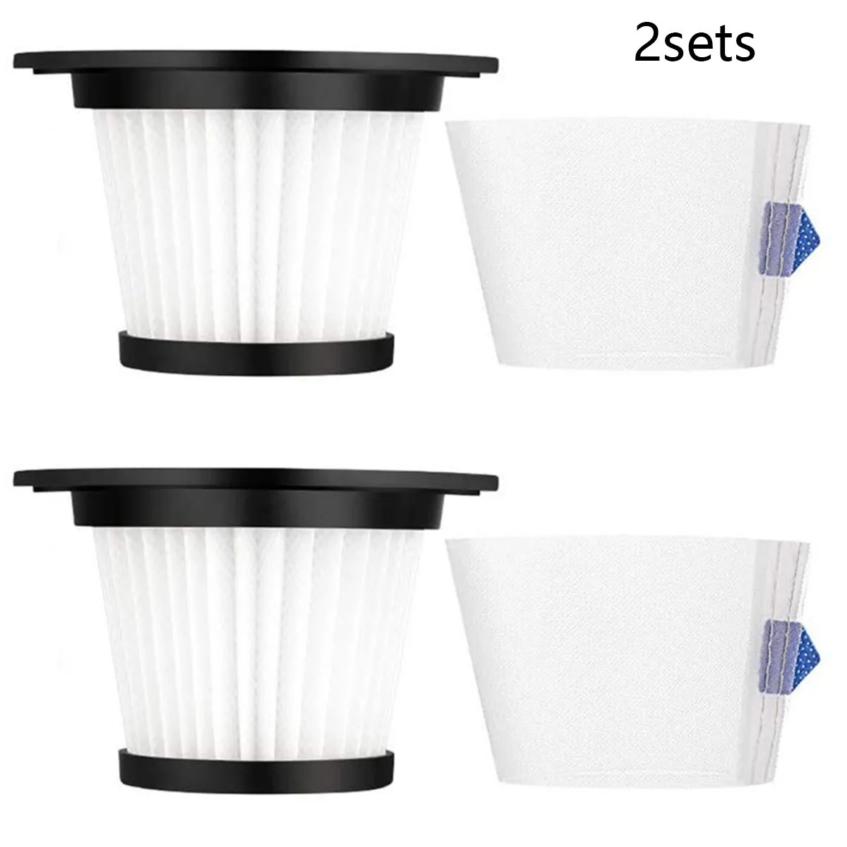 

2 Pcs Filters For TESLER 3000 2000, For Kitfort Kt-541 Vacuum Cleaner Replacement Vacuum Cleaner Spare Parts Accessories