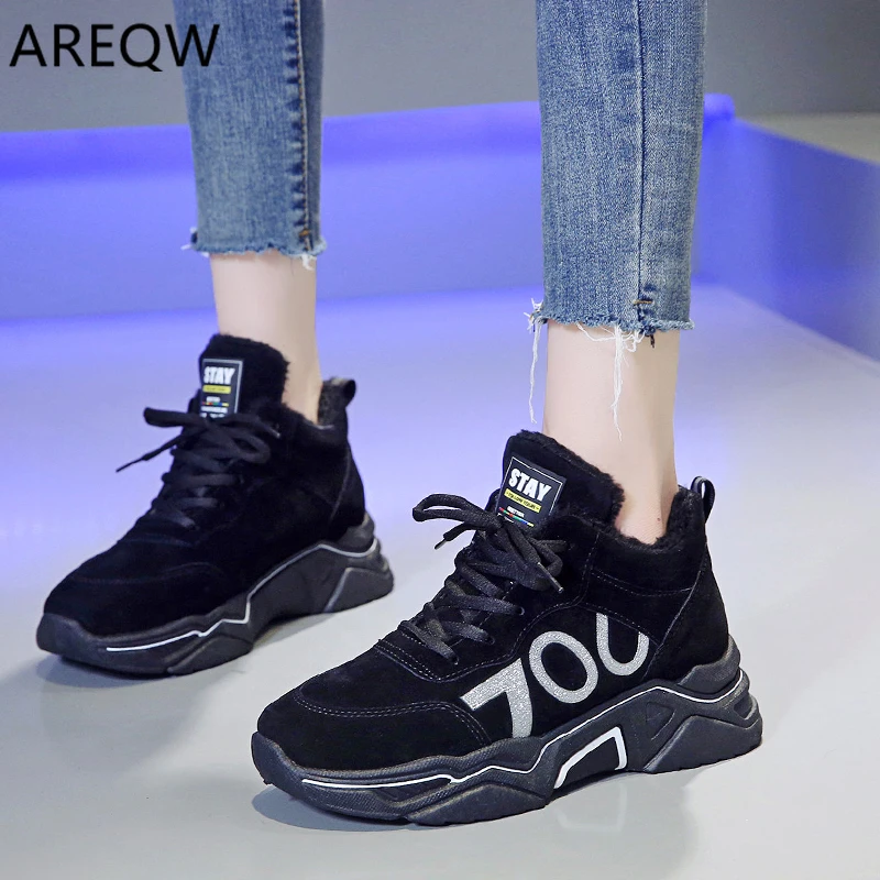 

2020 Women Shoes Keep Warm Winter Shoes for Women Vulcanized Shoes Winter Sneakers Female Casual Shoes