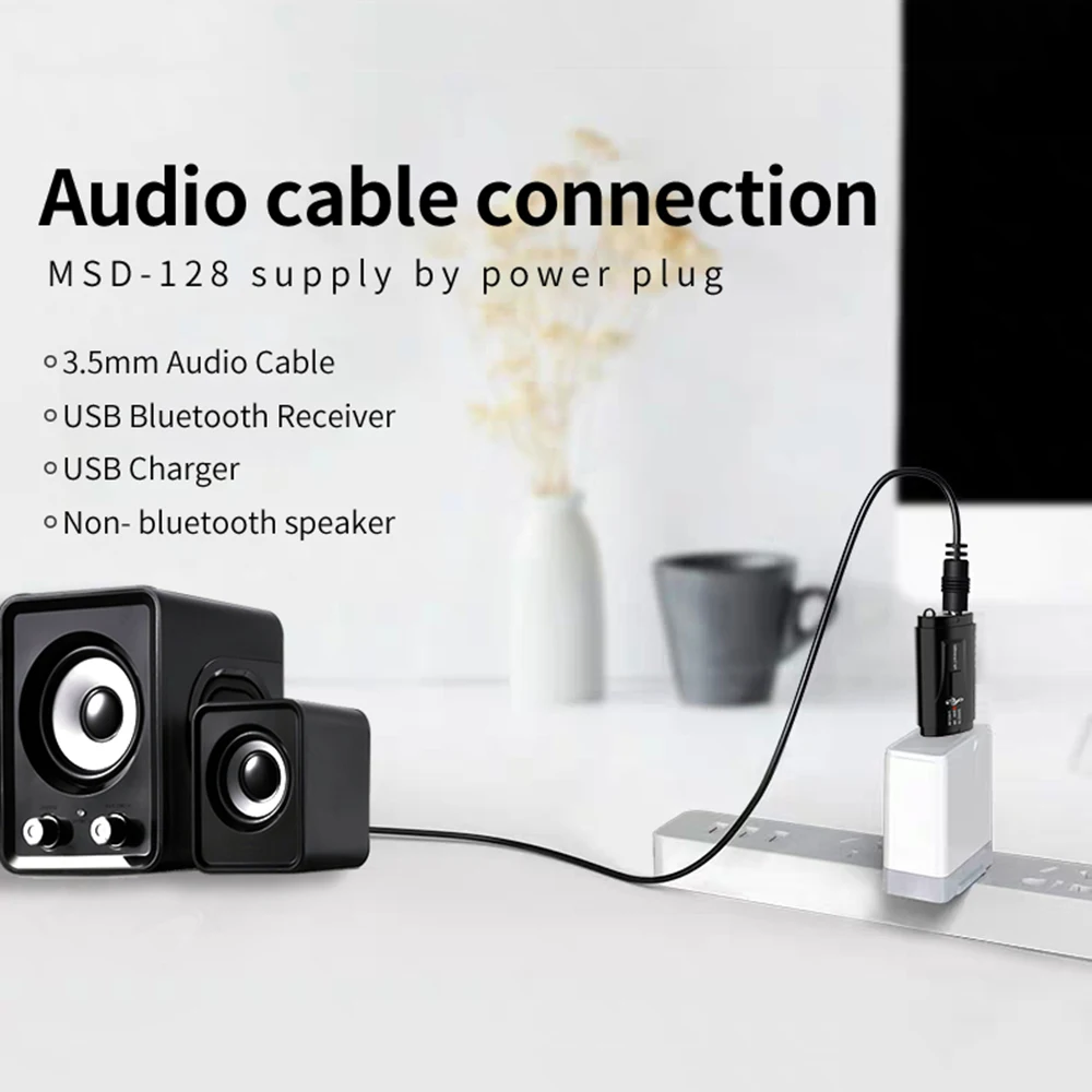 Автомобильный FM-передатчик Usb 3 5 мм AUX Bluetooth 0 стерео аудио адаптер с двумя выходами