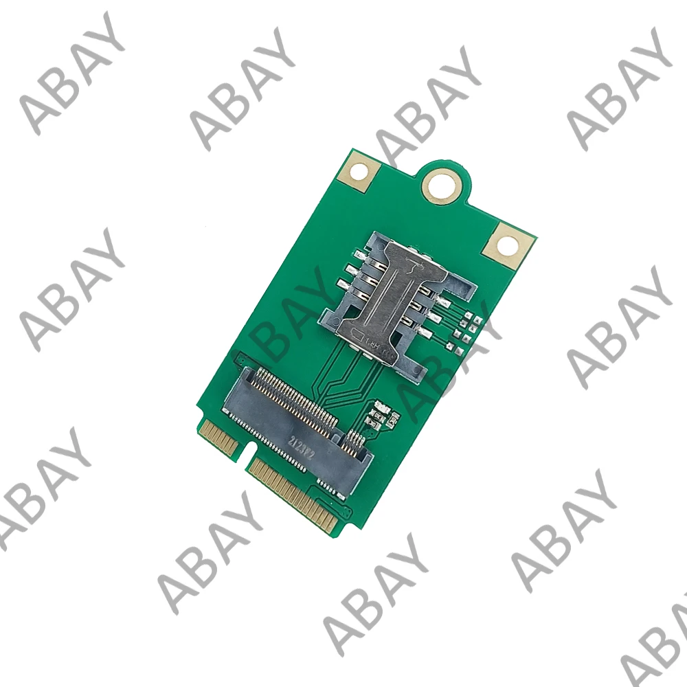 M.2 NGFF B Key Key-B to Mini PCI-E PCIe MPCIe Adapter 5*3cm Development Board for 5G Wireless Module SIM8200EA-M2 RM500Q-GL |