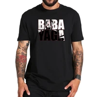 john wick t shirt movie homme baba yaga printed creative design tops casual short sleeve breathable tees eu size 100 cotton