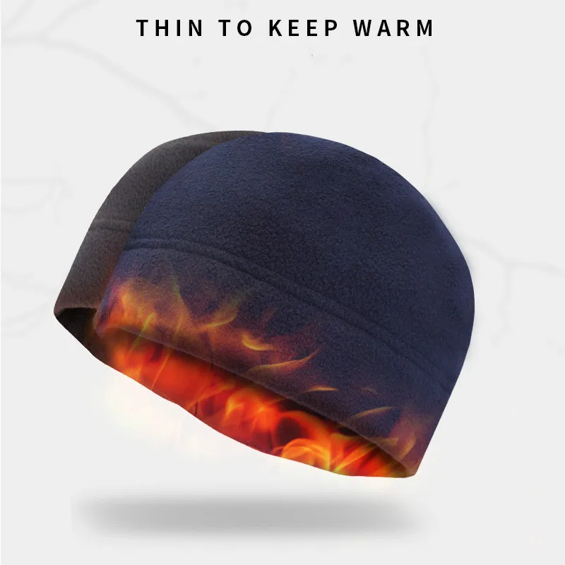 Уличная Мужская Женская зимняя ветрозащитная флисовая шапка Кепка для кемпинга