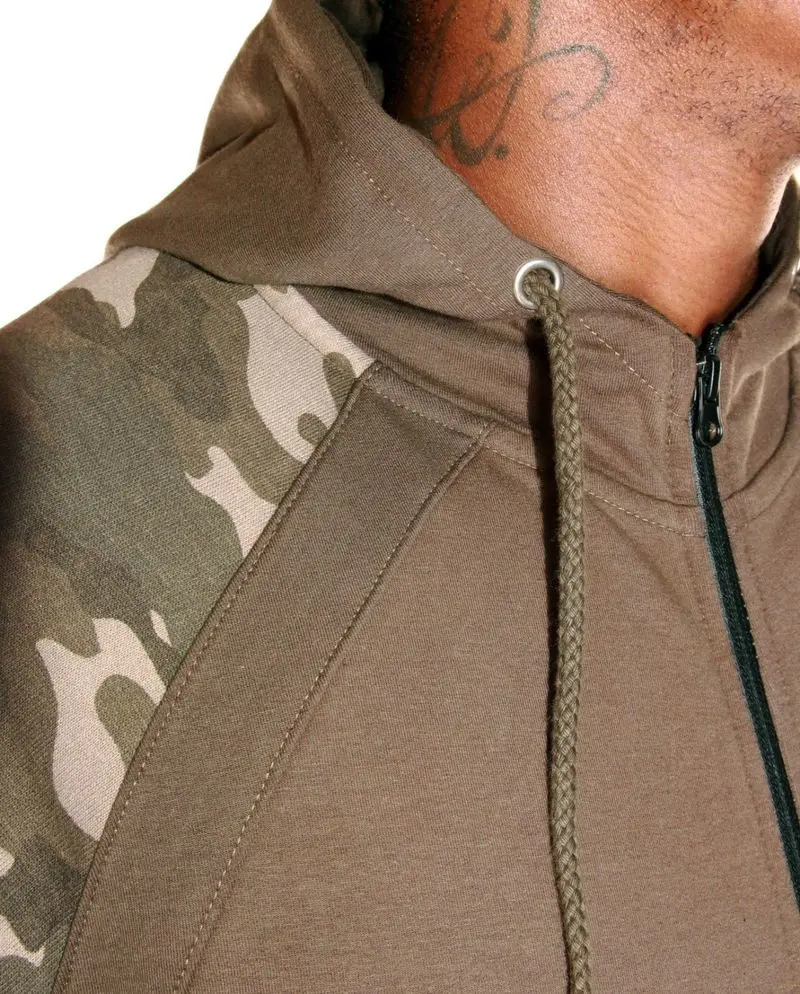 

ZOGAA Autumn Men Hooded Sportswear Camouflage Patchwork Casual Tracksuit Sweatshirt and Sweatpants 2 Pieces of Set Sport Suits