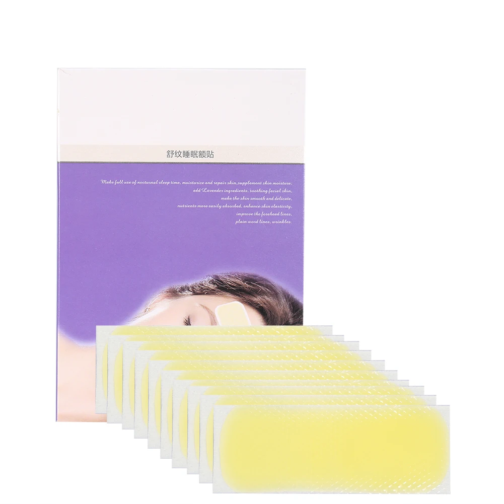 

10PCS / Box Anti-Wrinkle Anti Forehead Lines Skin Moisturizing Repairing Sticker Pad Anti-Aging Lifting Skin Care No Stimulation