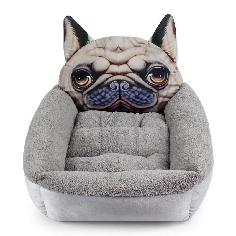 Fine joy милые животные Кошка Собака Pet Кровати коврики Тедди для питомца для собаки Диван домашнее животное Кошка Кровать Дом большое одеяло подушка корзина поставки