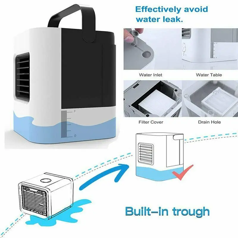 4 в 1 мини-увлажнитель воздуха с USB-портом светодиодный Ной подсветкой | Бытовая