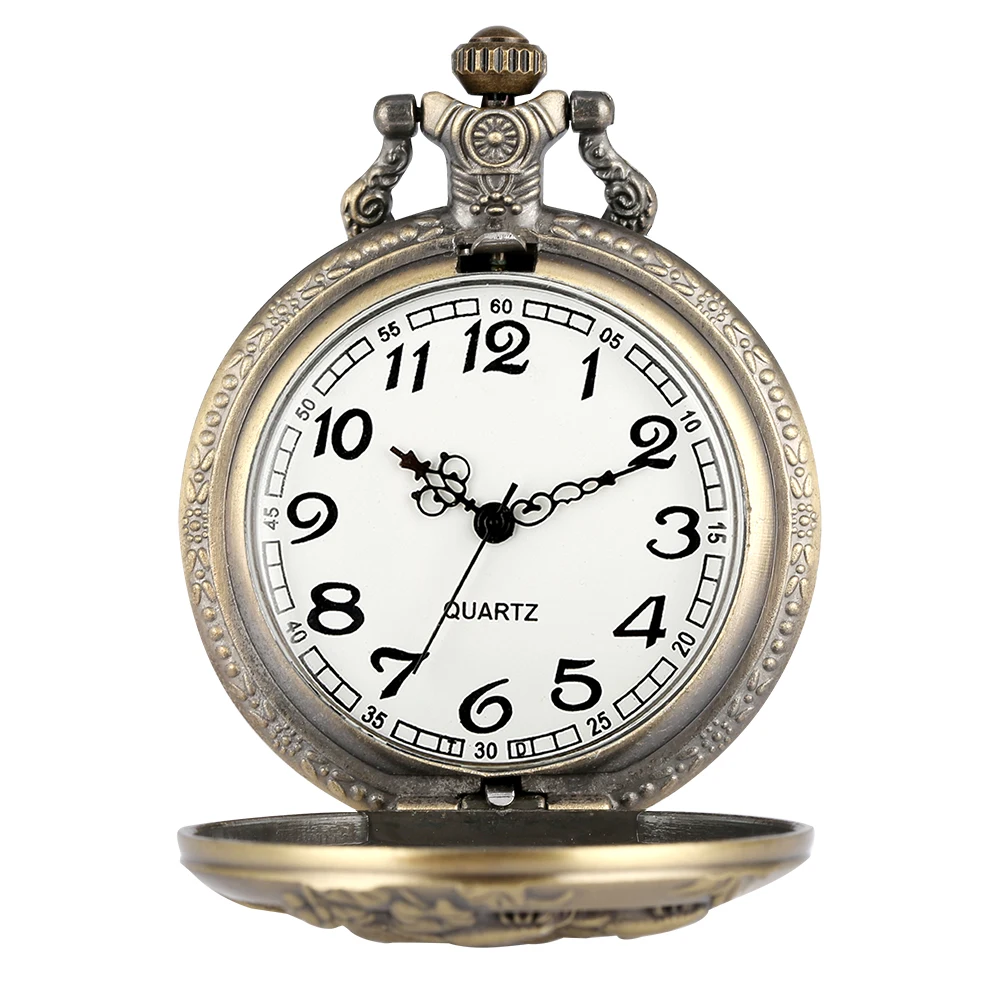 Карманные часы кварцевые традиционные китайские Зодиак с изображением мыши