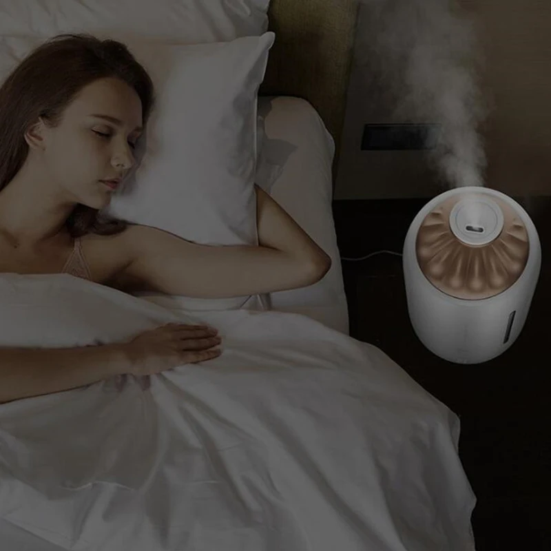 deerma air humidifier household air purifying capacity 5l mist maker timing with intelligent touch screen adjustable fog free global shipping