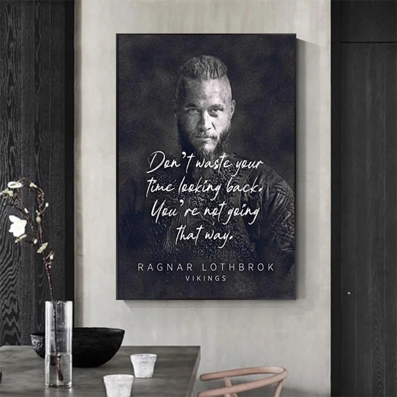 

Classic Movies Wall Art Canvas Paintings Ragnar Lothbrok Characters Posters and Prints Bedrooms Living Room Hoom Decoration