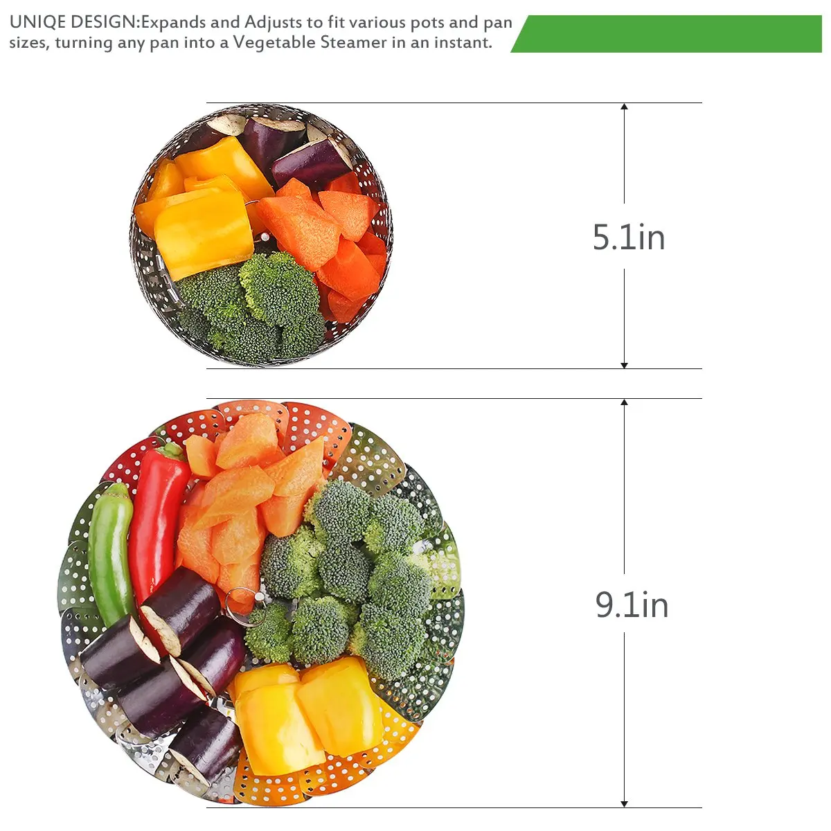 Корзина для пароварки овощей подходит скороварки мгновенных кастрюль складная