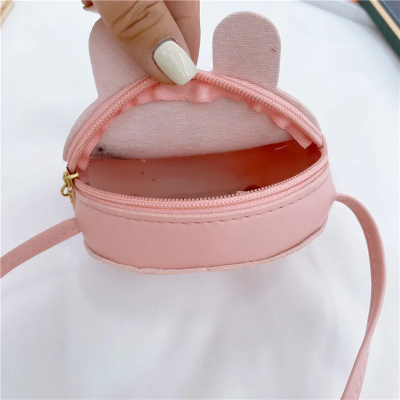 

Cartoon Small Crossbody Bag for Children Baby Girls Cute Coin Purse Wallet Handbags Fashion PU Leather Boys Kids Shoulder Bags