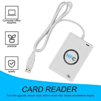 nfc acr122u card reader rfid duplicator nfc smart reader writer copier writable copy usb s50 13 56mhz isoiec180925pcs m1 card