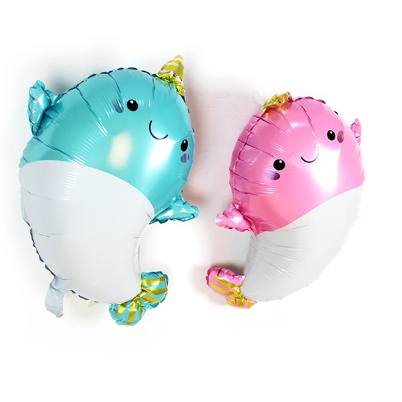 

Cartoon toy balloon unicorn dolphin shape balloon floating air balloon birthday party wedding decoration balloon wholesale