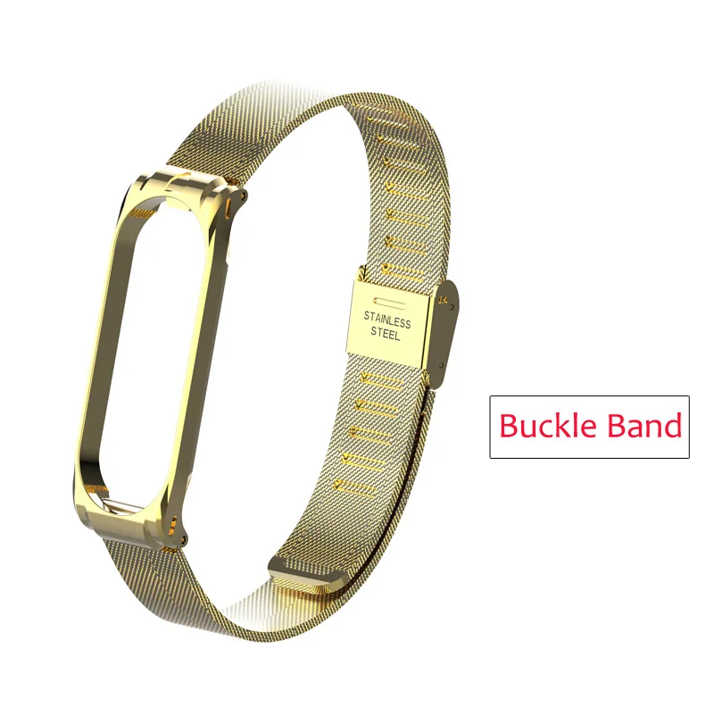 style 3 gold Браслет Amazfeel для mi band 4 металлический ремешок mi band 4 ремешок на запястье из нержавеющей стали ремешок для mi band 3 mi band 3 ремень - Цвет: style 3 gold