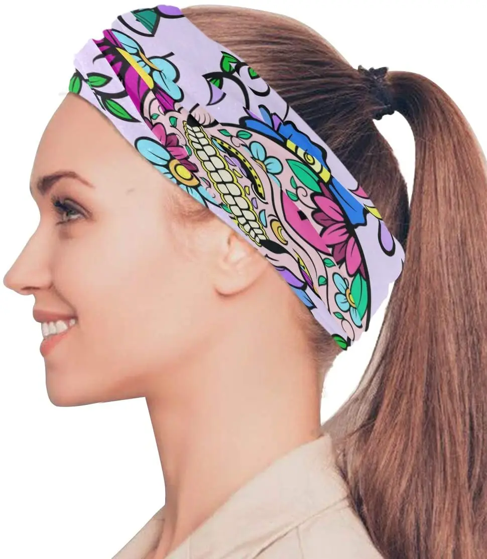 Страшный череп маска для лица повязка на голову летняя шею бандана с защитой от